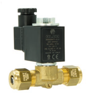 Electrovannes 2 voies - Séries 38000-2 pour fluides A3 (R290) et A2L - OLAB