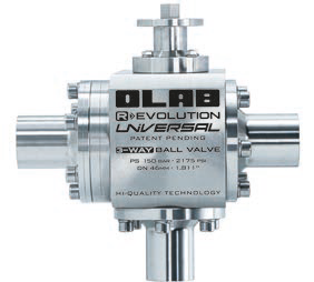 Vannes à bille - Séries K09979 3-WAY UNIVERSAL pour fluide CO2 (R744) - OLAB – Image 2